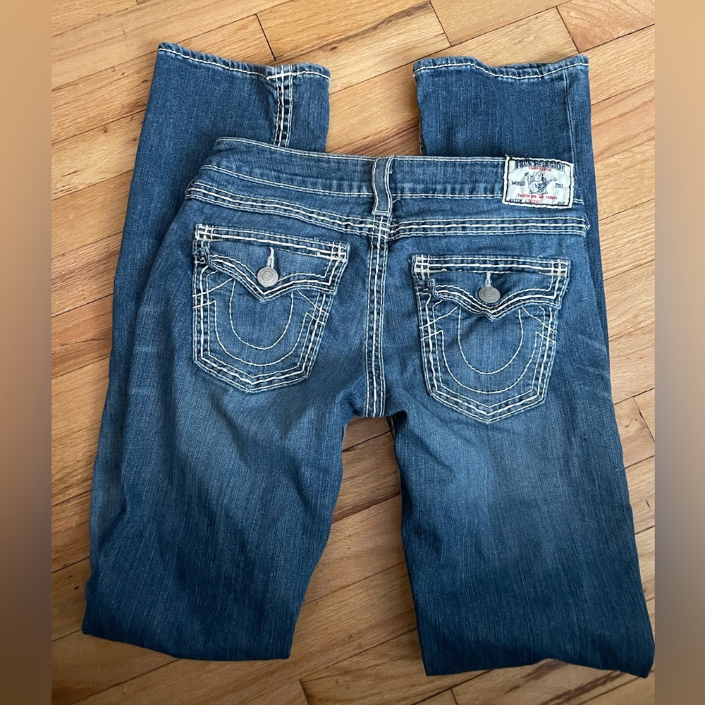 True Religion Straight women’s jeans size 29- EUC - 100% authentic